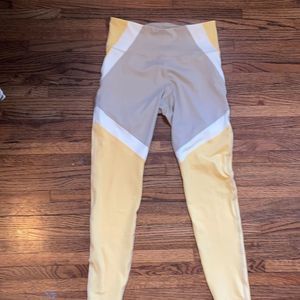 Active Sculpt Mid Rise Full Length Leggings colorblock